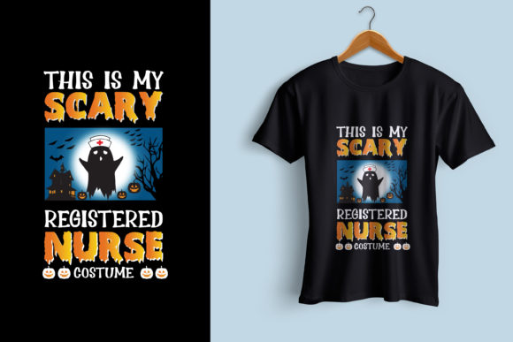 Halloween Nurse Graphics & Print Templates