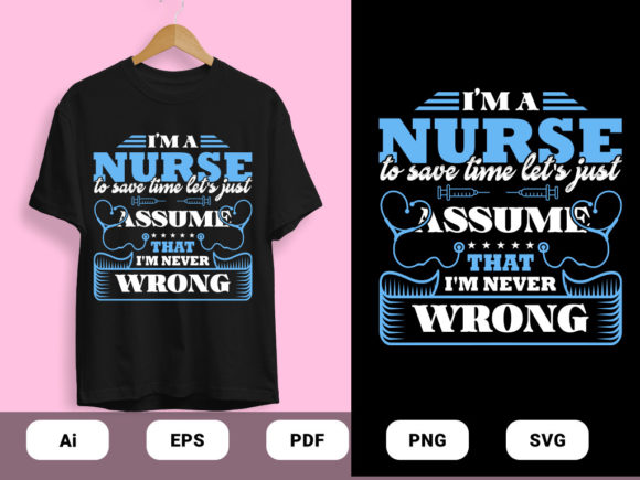 I'm a Nurse Graphics: Print Templates Review