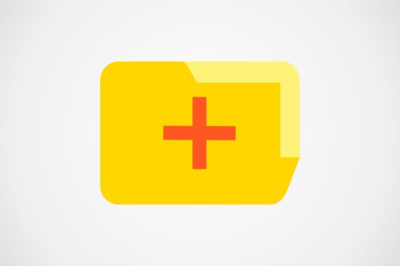 Medical Folder Flat Icon: Graphics & Icons Review