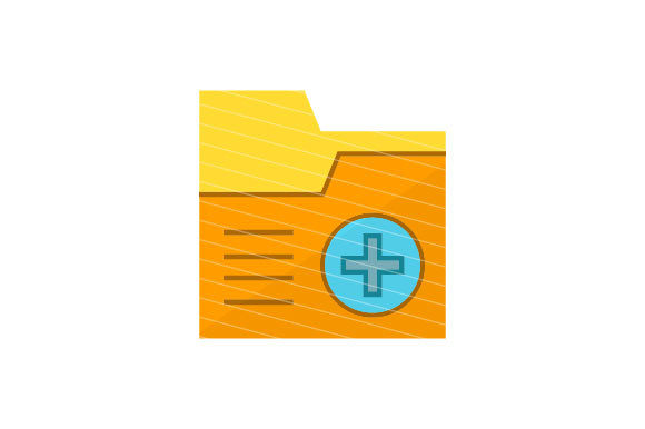 Medical Folder Icon: Graphics for Icons