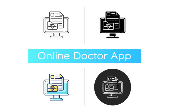 Medical History Icons & Graphics for Crafters
