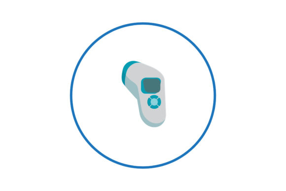 Medical Icon Thermometer Design Creative Graphics