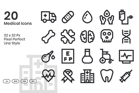 Medical Icons & Graphics for Web