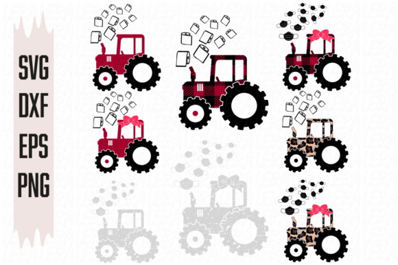Medical Mask, Farm Tractor: Graphics and Illustrations Review