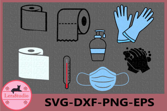 Medical Supply, Face Mask Graphics & Illustrations