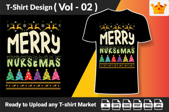 Nurse Christmas Graphics & Print Templates Review