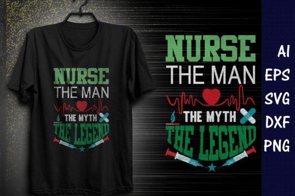 Nurse Legend Graphics & Print Templates
