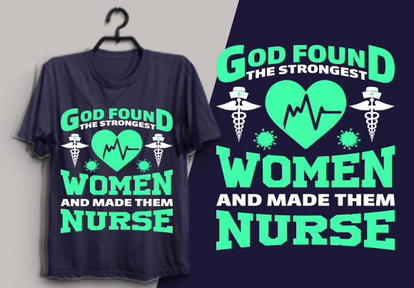 Nurse T Shirt Design Vector: Graphics & Print Templates