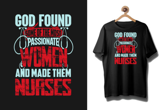 Nurse Vector Typography: Graphics for Graphic Templates