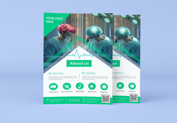 Reviewing the Medical Healthcare Flyer Template for Embroidery
