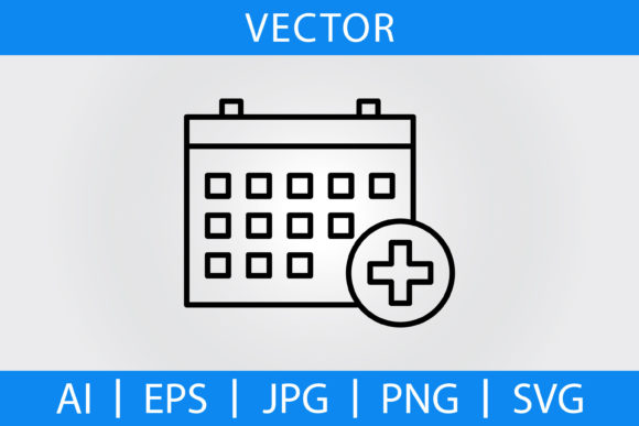 Reviewing the Vector Medical Appointment Line Icon for Embroidery