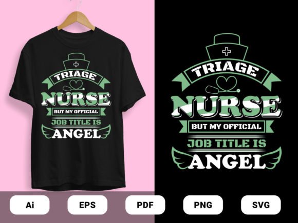 Triage Nurse Graphics for Print Templates
